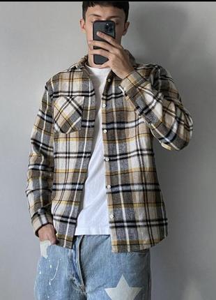 Boohoo man flannel shirt (сорочка)2 фото