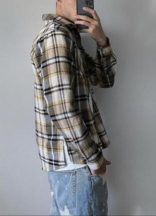 Boohoo man flannel shirt (сорочка)7 фото