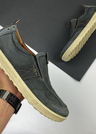 Мужские кожаные ecco ennio modern slip on original 45р