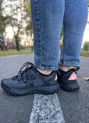 Кроссовки nike acg mountain fly low black 40-45, осень, мужская обувь 41