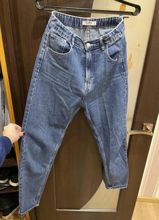 Джинсы мом от pull &amp; bear