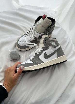 Nike air jordan 1 retro high « washed heritage » premium2 фото