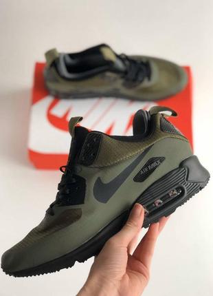 👟 кроссовки nike air max mid winter 90 termo green / наложка bs👟5 фото