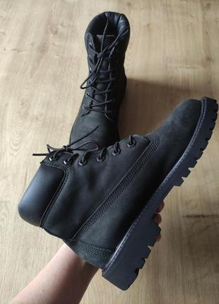 Подростковые кожаные ботинки  timberland,  оригинал,р.36.2 фото