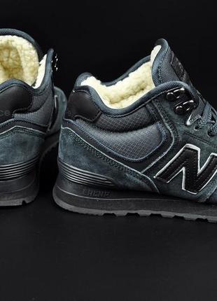 Кроссовки зимние new balance 574 high ❄️5 фото