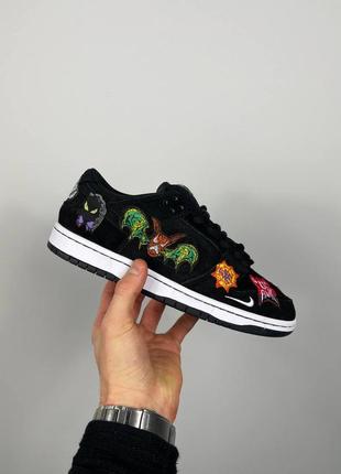 Кроссовки nike dunk low pro sb x neckface «black’