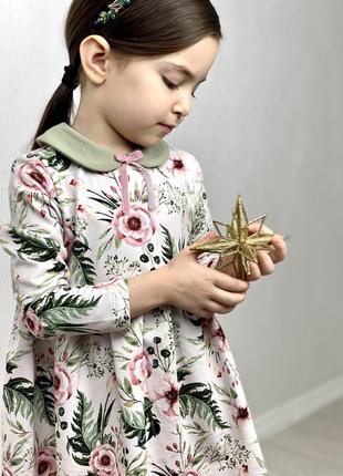 Праздничное нежное платье для девочки