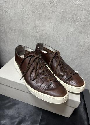 Santoni 🔥🔥кеды кожаные
