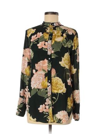 Блуза в цветочный принт h&m4 фото