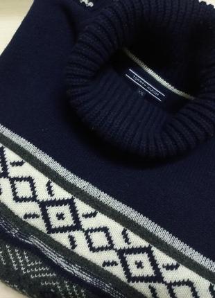 Свитер осень-зима лама шерть 100%муж. xl-l tommy hilfiger китай