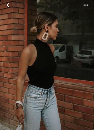 Боді у рубчик asos