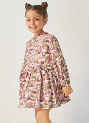 Платье платье с длинным рукавом mayoral 98, 110, 116, 122 cm