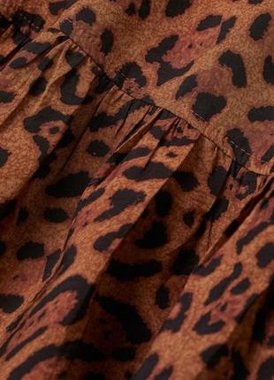 Платье леопард вискоза платье h&amp;m, zara, cos, marc, guess, ck, dkny2 фото