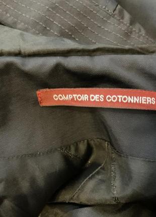 Комбинированная демисезонная курточка- парка /m / brend comptoir des cotonniers5 фото
