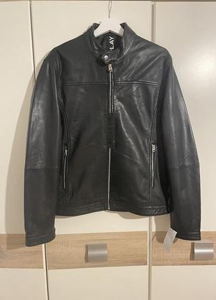 Кожаный пиджак replay
