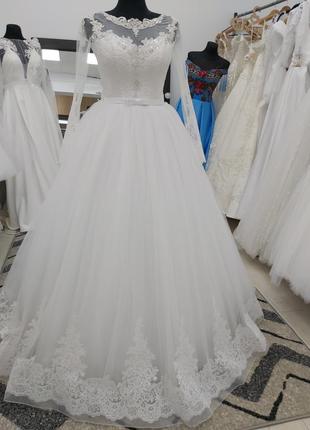 Новое свадебное платье премиум качества