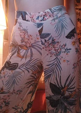 Літні широкі штані в гавайському стилі1 фото