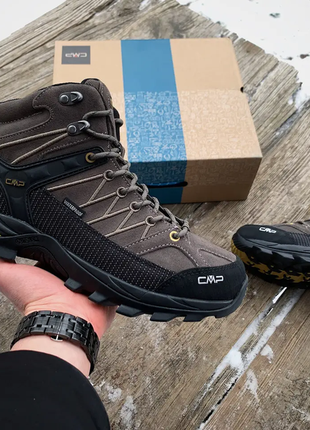 Зимние ботинки cmp rigel mid trekking waterproof (41р по 43р) оригинал!7 фото