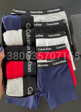 Мужские трусы на подарок кельвин кляйн, боксеры calvin klein 365 black