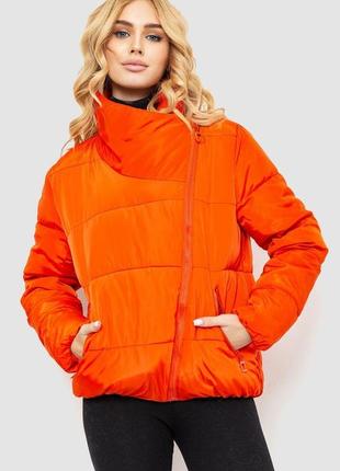 Куртка жіноча демісезонна, колір оранжевий, 235r8805-1