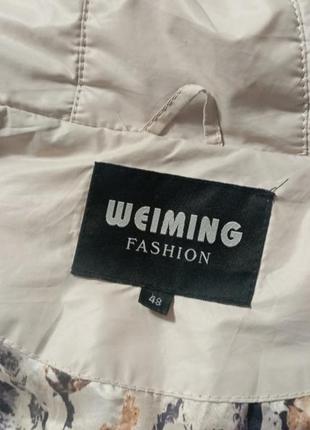 Weiming fashion, куртка тепла, зимова.7 фото