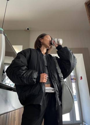 Бомбер оверсайз зима