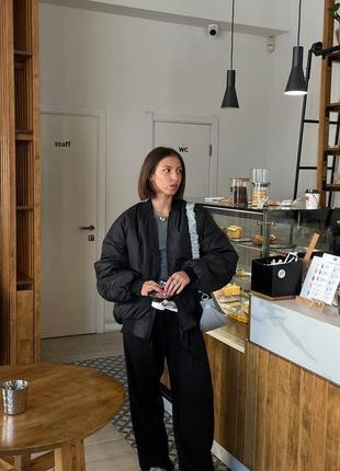 Бомбер оверсайз зима