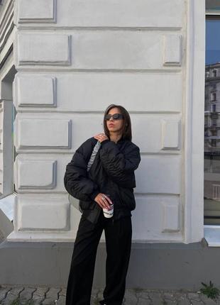 Бомбер оверсайз зима