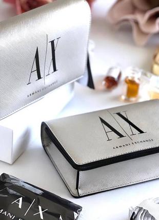 Сумка- клатч жіночий armani exchange  оригінал