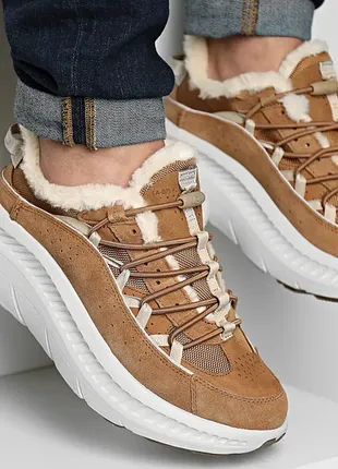 Теплые кроссовки с мехом ботинки ugg ca805 v2 remix heritage оригинал9 фото