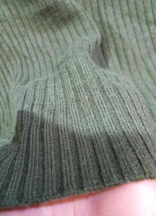 Очень теплый, красивый свитер, связанная кофта на молнии под горлышко на молнии8 фото