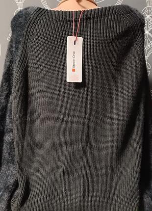 Теплый вязаный свитер от стрит ван6 фото