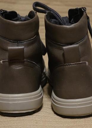 Замечательные утепленные кожаные сникерсы цвета хаки hotter rapid ii womens англия 39...