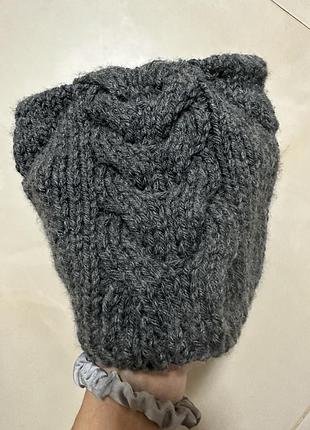 Шапка кошка