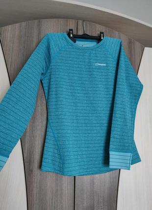 Спортивная кофта лонгслив berghaus s компрессионная женская кофта спортивная