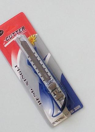 Нож канцелярский cutter knife с лезвием 16 мм5 фото