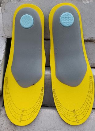 Ортопедические стельки для обуви premium с 3d супинатором женские 35-40 размер 22.5 - 26.0 см3 фото