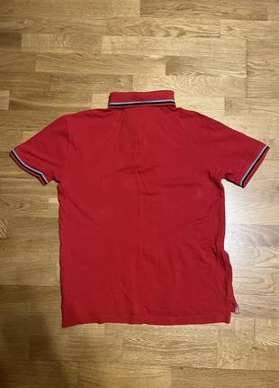 Поло vd one красное (тениска, футболка)2 фото