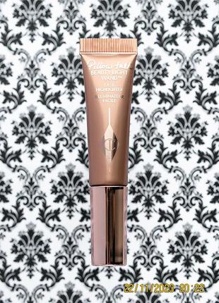 Кремовый хайлайтер charlotte tilbury beauty light wand easy highlighter pillow talk original 5 мл