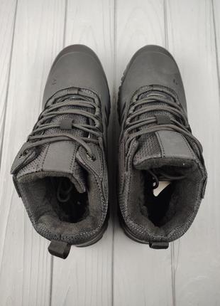 Adidas climaproof high winter all black3 фото