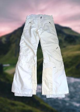 Лижні штани wedze novadry оригінальні білі1 фото