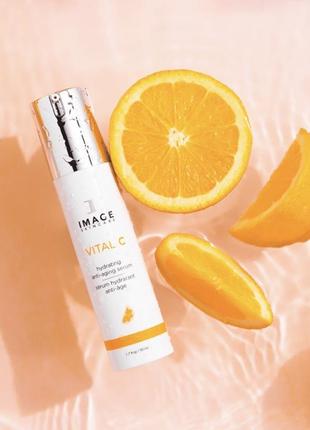 Image skincare vital c hydrating anti-aging serum anti-age сыворотка для лица с витамином с