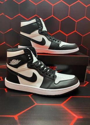 Air jordan 1 retro high og black white 42