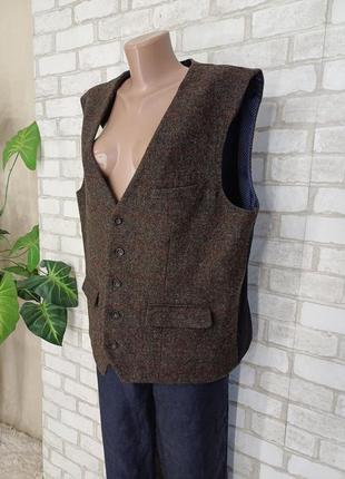 Фирменная next мужская очень теплая жилетка со 100% шерсти, размер 2-3хл4 фото
