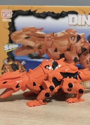 Dino конструктор со звуком