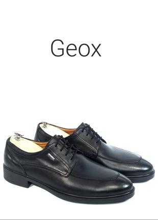 Кожаные мужские туфли geox оригинал1 фото
