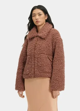 Куртка тедді ugg maeve sherpa jacket оригінал