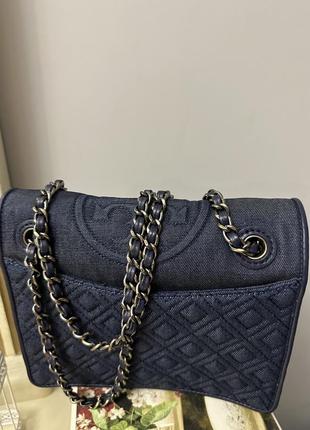 Сумка крос-боді fleming від tory burch6 фото