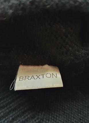 Двошарова в'язана шапка з вовною braxton4 фото