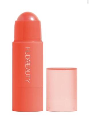 Румяна huda beauty оттенок coral cutie